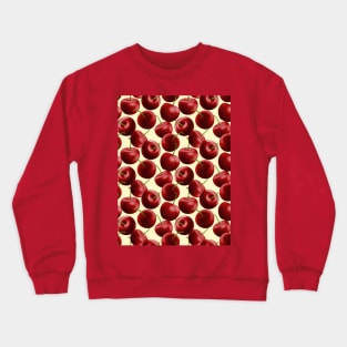 Cherries Pattern Crewneck Sweatshirt